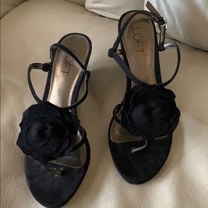 LOFT Suede Sandals